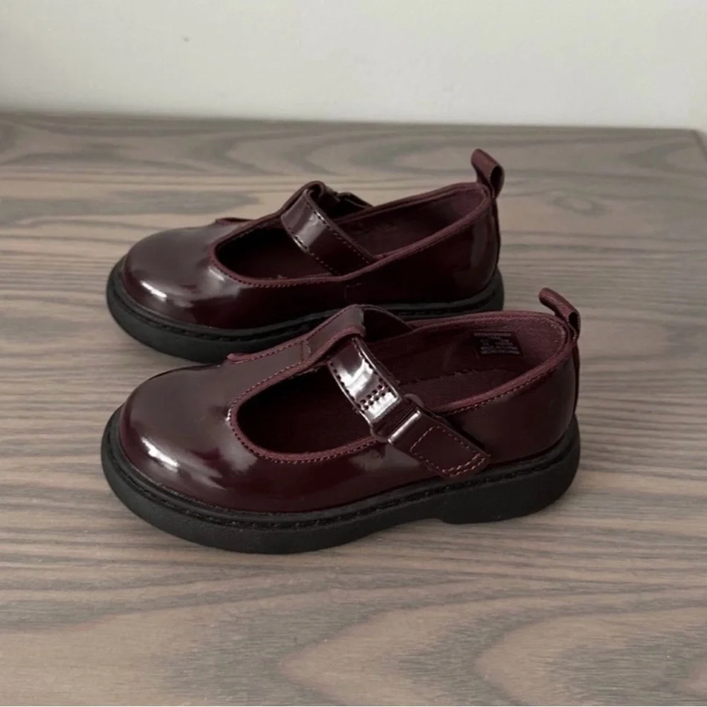 ZARA TODDLER GIRL PATENT FINISH T-STRAP SHOES